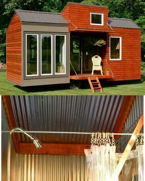 metal clad tiny house|metal tiny houses.